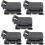 5Pcs Mini Breakfast Maker Plastic Waffle Maker Dollhouse Kitchen 8