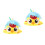 2 Sets Kids Diy Easter Chicks Bonnet Material Kit Handmade Crafts 6