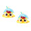 2 Sets Kids Diy Easter Chicks Bonnet Material Kit Handmade Crafts 7