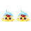 2 Sets Kids Diy Easter Chicks Bonnet Material Kit Handmade Crafts 8