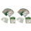2Sets Creative Paper Cards Practical for Christmas and Parties 4