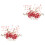 2Stk Handgemachter Perlenhaar Blumenkopfschmuck 3