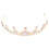 3Stück Barock Brautkronen Tiara Stirnband 2