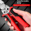 Multifunctional Wire Stripper Crimper Cable Cutter Plier 5