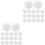 100 Pcs Bell Balls Dolls Sound Making Plush Toy Insert 5