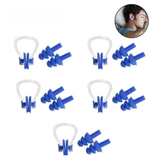 Protezione per il naso, clip nasale in silicone per nuoto, per adulti e bambini, disponibile in vari colori.