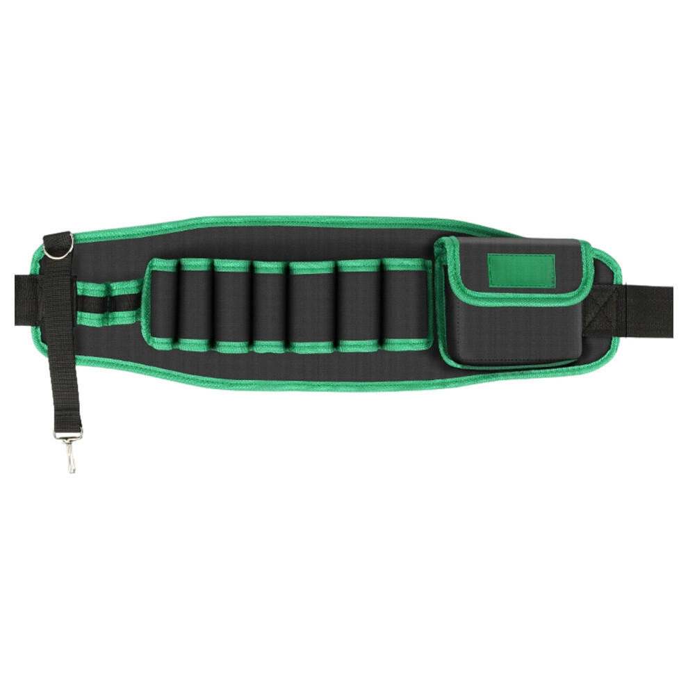 Multiple Pocket Single Side Tool Belt Pouch/Work Apron-Green 5 7696000531885