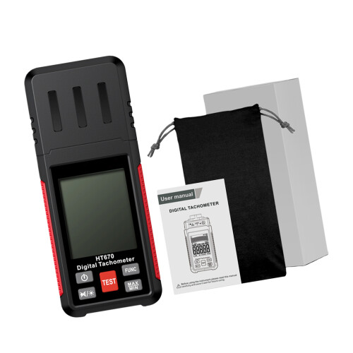 Industrial Digital Tachometer Double Mode Operation LCD Display