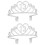 2er Pack Tiara Stirnband Kopfschmuck Krone 5