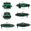 Multiple Pocket Tool Belts Gardening Belt with Quick-Blue 4 4