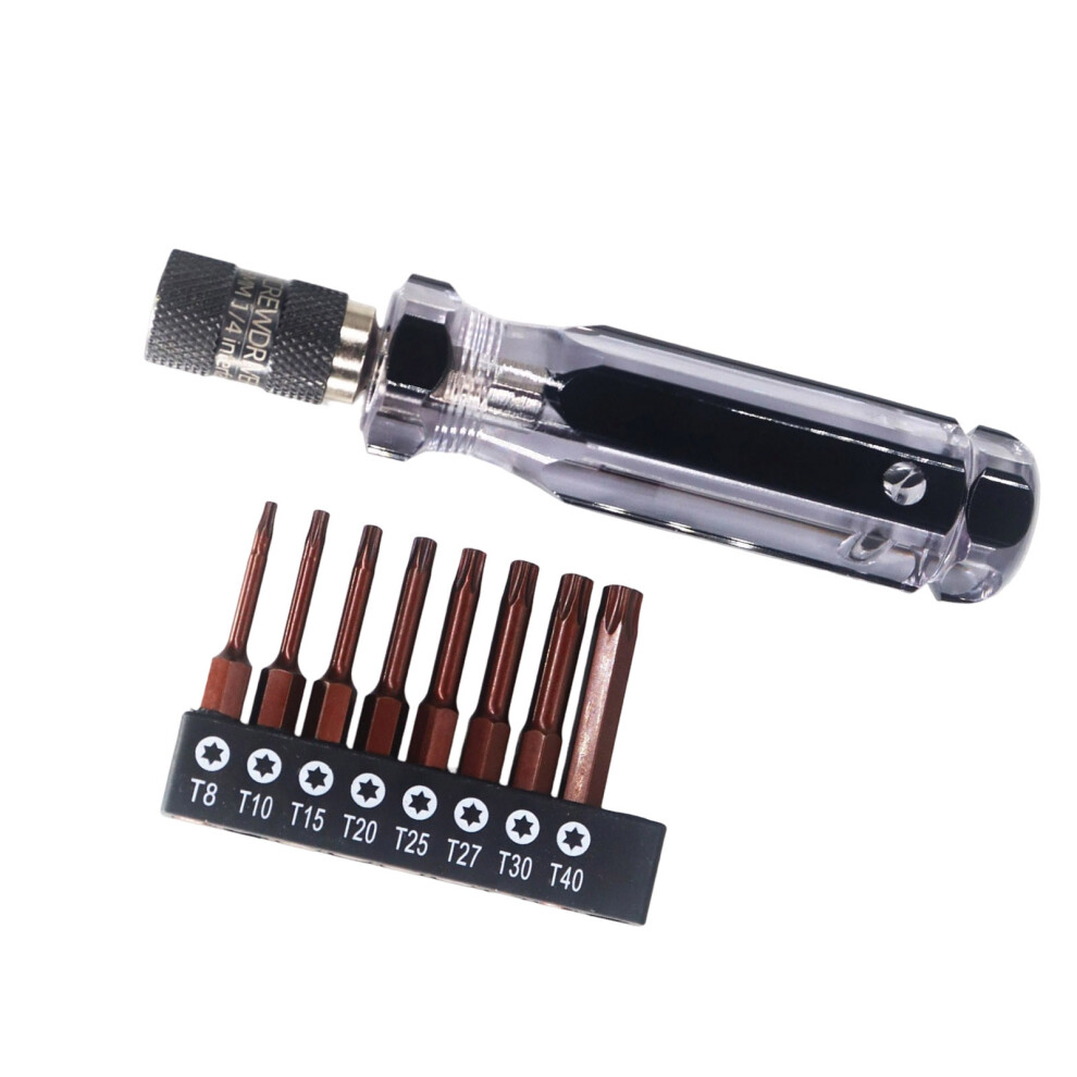 Double Ended Electric Drill Bit Selves-Hexagonal Plum Bloss 7696000530239