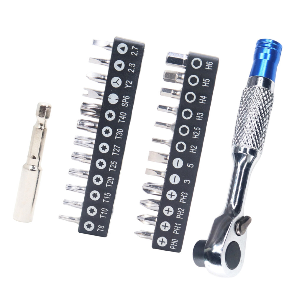 Multipurpose Mini Ratchet Set Includes 24 Alloy-24 Batches 7696000530383