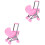 2 Stuks Popwagen Speelgoed Poppenhuisaccessoire Model 5