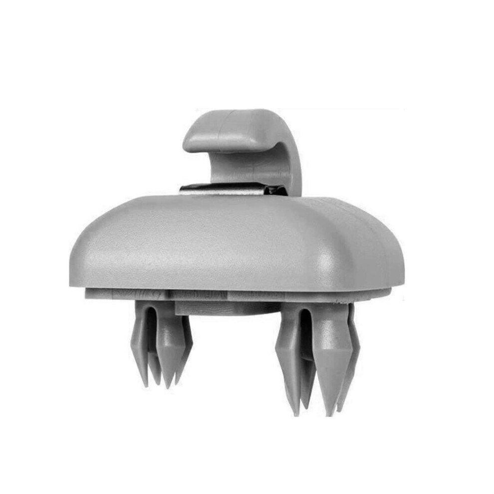 Car Sun Visor Hook Clips Replacement Clip Bracket Hanger Compatible With A1 A3 A4 A5 Q3 Q5 A7 B6 B7 B8 S4 S5 Gray 9067246105136