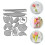 3 Sheets Iron Cutting Die With Tulip Design For Diy 5