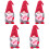 5Stk Gnome Puppe Muttertag Rudolph Schmuck 4