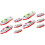 10 Pcs Cruise Ship Model Pull Back Steamship Gliding Toy Random Style 4