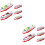 10 Pcs Cruise Ship Model Pull Back Steamship Gliding Toy Random Style 6