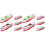 10 Pcs Cruise Ship Model Pull Back Steamship Gliding Toy Random Style 2