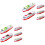 10 Pcs Cruise Ship Model Pull Back Steamship Gliding Toy Random Style 3