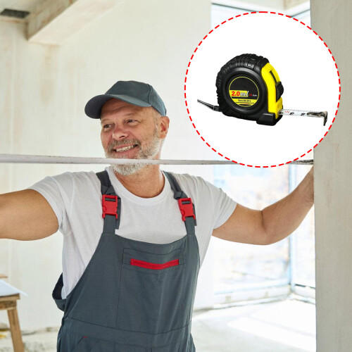 Measuring Tape Selves Locking Work Tape Measure Ruler 3-7.5M-3M 1