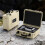 Portable Strengthened Plastic Tool Box Packaging Box-Yellow A 4