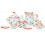 2 Sets Mini Teekannen Ornamente Dekorative Simulation Teegeschirr 1