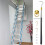 Space Saving Loft Stair Hook Kit Adjustable 3 Stage Design Brass 5