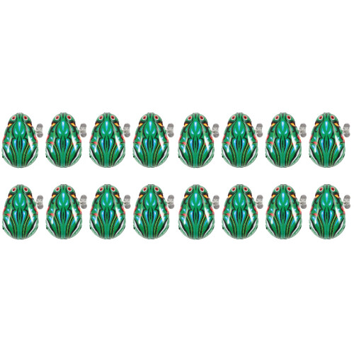 16 Stuks Kinder Klokwerkspeelgoed Retro Groen 1