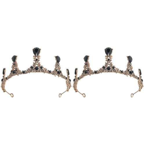 2 Haarschmuck Barock Krone 2