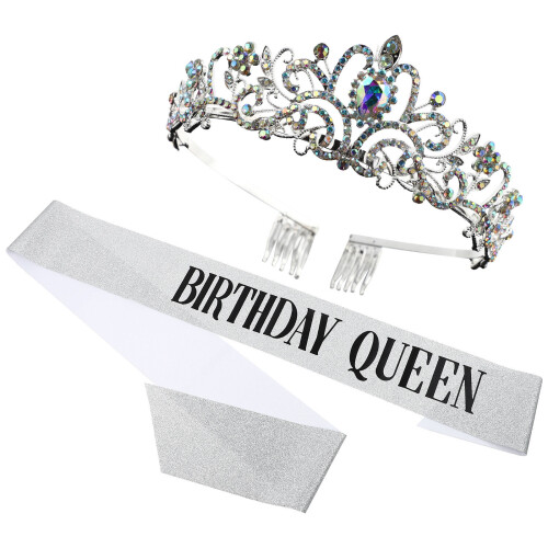 Schärpe Tiara Set Für Fotografie