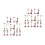 4 Sets Traffic Light Model: Train Station Sand Table Accessories 9