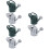 6 Pcs Miniature Watering Can For Micro Landscape Garden Tools 9