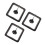 3Pcs Square Aquarium Feeding Ring Floating Food 5