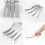 4PCS Professional Masonry Trowel Tool Multi Size Stainless Steel 4