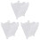 3Stk Roter Futterbecher Transparent Zu Montieren 2