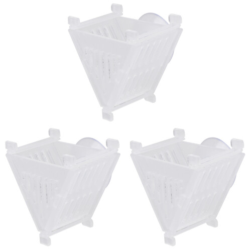 3Stk Roter Futterbecher Transparent Zu Montieren 1