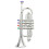 2 Pcs Plastic Musical Toy Instrument For Kids Silver 1