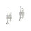 2 Pcs Plastic Musical Toy Instrument For Kids Silver 4