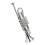 2 Pcs Plastic Musical Toy Instrument For Kids Silver 11