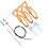 D Shape Pipe Cleaner Set With Replaceable Heads None Rust-B 1