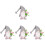 4Stk Gnome Desktop Nette Puppe Muttertag Gastgeschenk 4