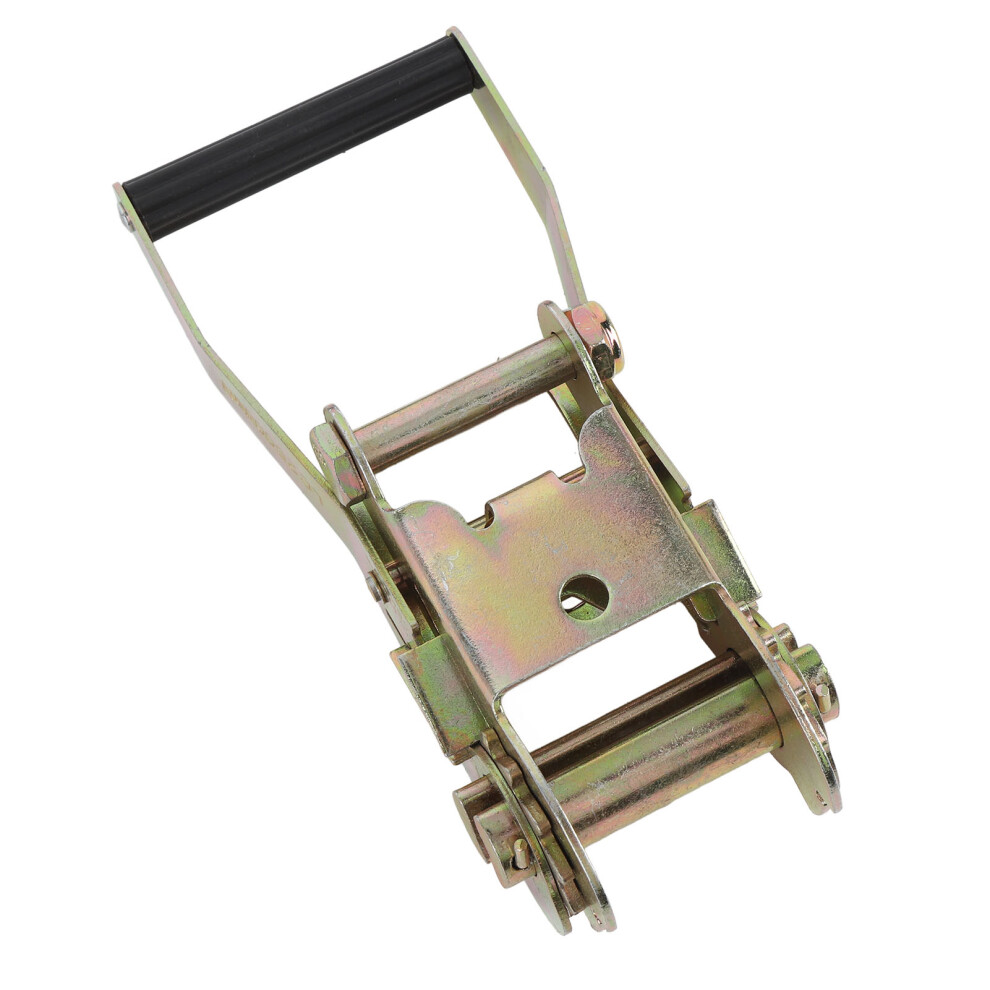 Robust 2 Inch Carbon Steel Ratchet Tensioner 2500Kg Capacity Weatherproof Strap 4601364374798