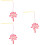 3Conjuntos Lanternas De Mão DIY Vermelhas Para Decoração De 7