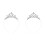 2 Stuks Rhinestone Haarband Bruiloft Bruid 2