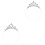 2 Stuks Rhinestone Haarband Bruiloft Bruid 3