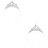 2 Stuks Rhinestone Haarband Bruiloft Bruid 6