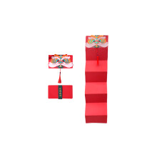 Chinese Lucky Money Envelopes Weatherproof Seal Strip Inspired Tiger Motif Red Pockets High Quality Paper Foil Stamped Durable Not Easy To Tear Elegan