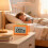 Combined Multifunction Clock Alarm Clock For Daily-Orange 5