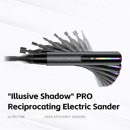 Advanced Reciprocating Grinder Pen With Silicone Backing Layer 1